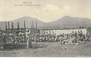 Postales: MELILLA - BLOCK HOUSE. VISTA DESDE EL LAVADERO - S/C